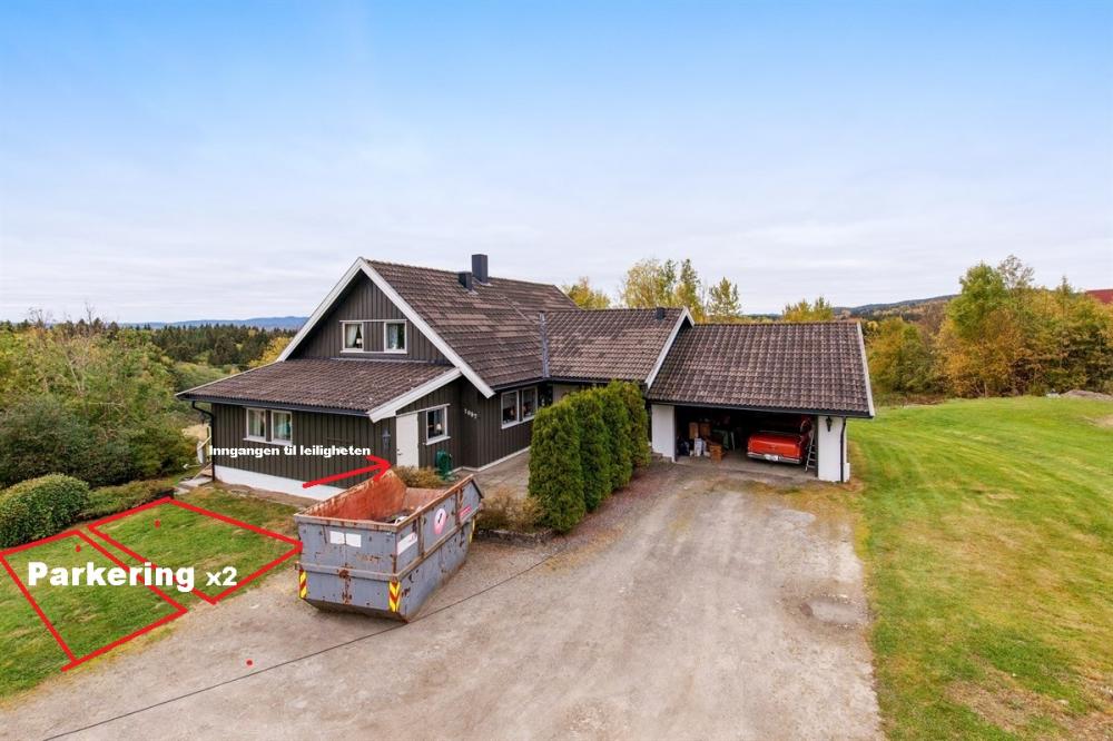 Wynajme pietro domu 100 m2 4 pokoje 50 km od Oslo