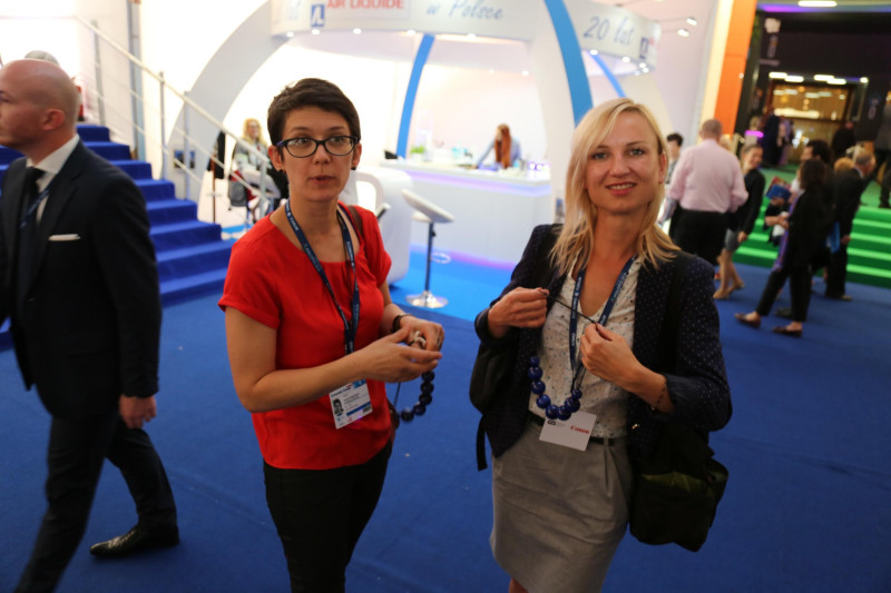 Od lewej: Marta Niebieszczańska z Iceland News Polska, i Joanna Irzabek z Mojanorwegia.pl