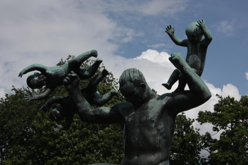 Rzeźby w Parku Vigelanda