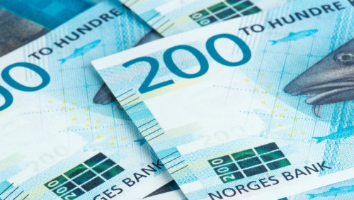 Bank Norweski przedstawia nowe banknoty. 