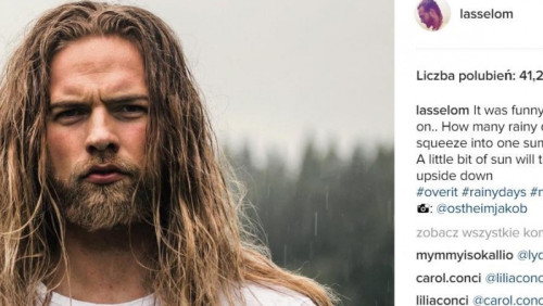 Wygląda jak wiking i ma tysiące fanek. Żołnierz z Norwegii gwiazdą Instagrama [ZDJĘCIA]