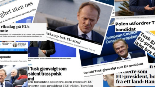„Własny kraj chciał odebrać mu pracę‟: norweskie media o reelekcji Tuska na przewodniczącego Rady
