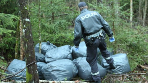 Policja znalazła kryjówkę z łupami polskich złodziei odzieży