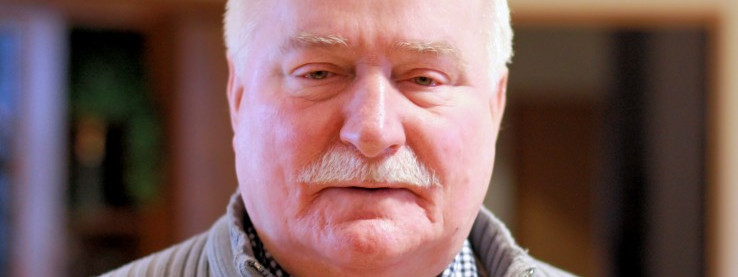 Lech Wałęsa przemawiał w Oslo Senter
