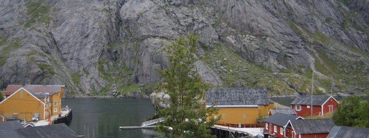 Kolorowe drewno i trawa na dachu – wszystko o norweskich domkach