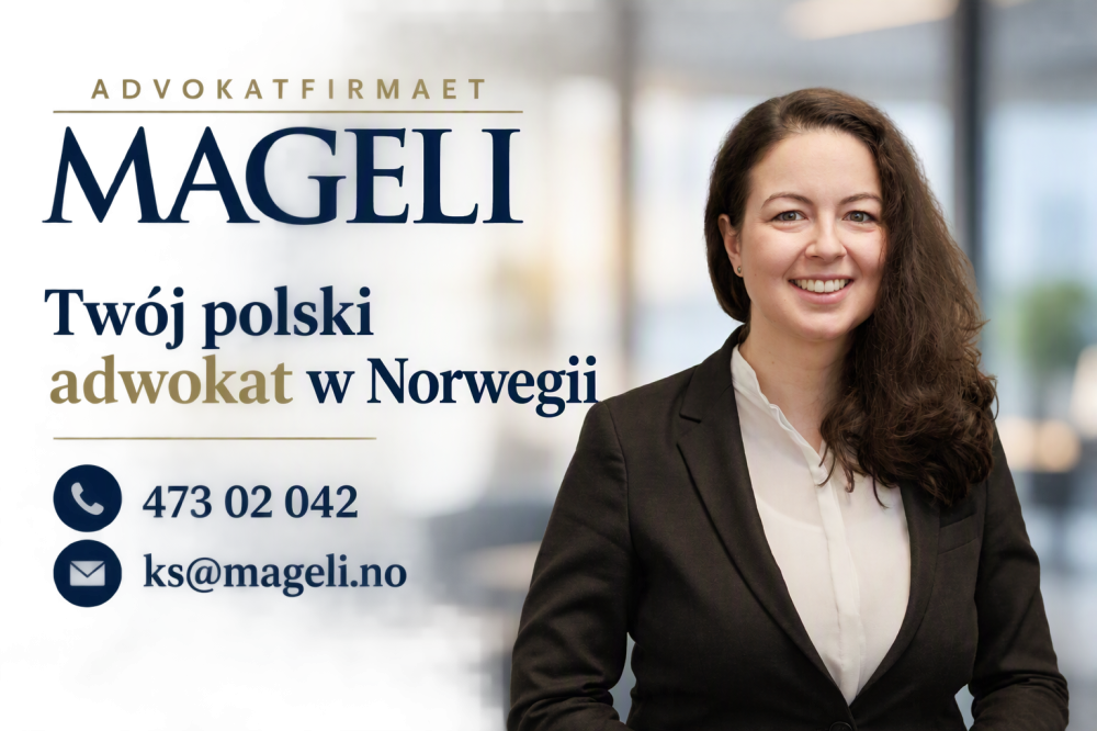 Twój polski adwokat w Norwegii - Advokatfirmaet Mageli DA