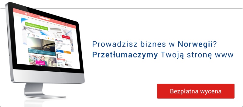 Tłumacz stron internetowych na norweski