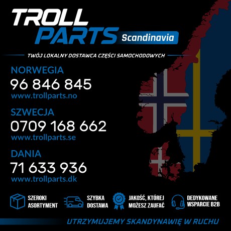 TrollParts – od ponad 13 lat z branżą motoryzacyjną w Norwegii