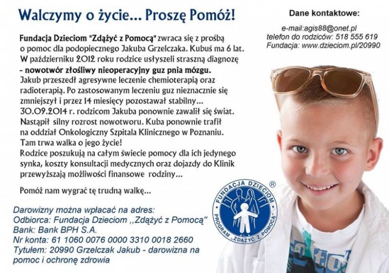 kubusgrzelczak (Kubuś walczy z nowotworem mózgu G...)