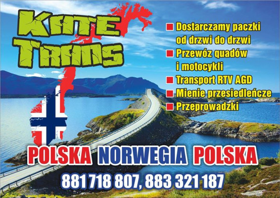 Kate Trans Polska Norwegia