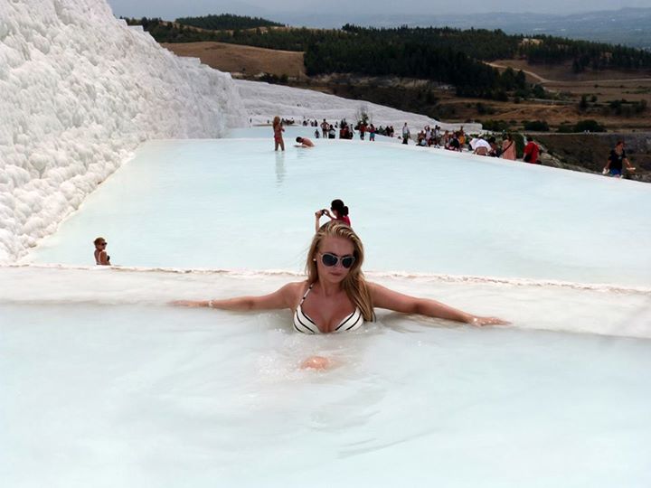 tarasy wapienne / Pamukkale