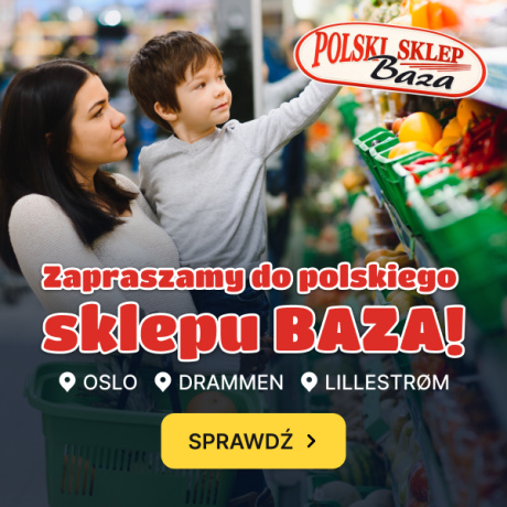ZAPRASZAMY DO POLSKIEGO SKLEPU BAZA DRAMMEN