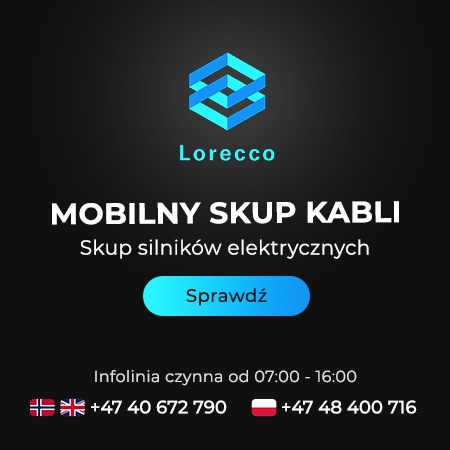 Mobilny skup kabli  . Skup silników elektrycznych