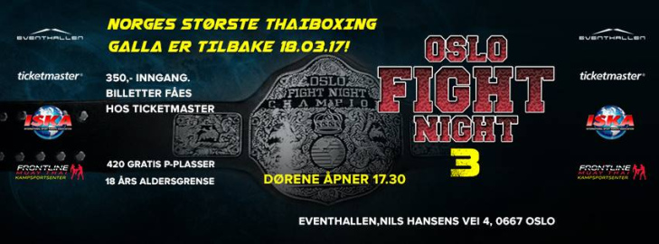Oslo Fight Night 3
