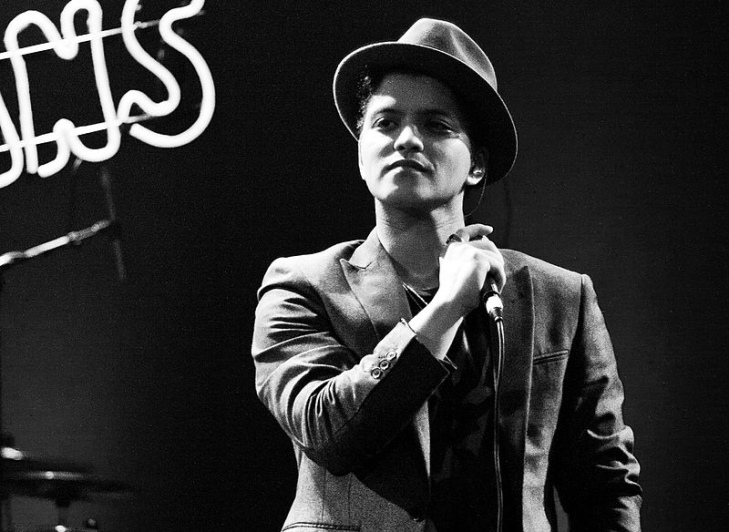 Bruno Mars zagra w Norwegii
