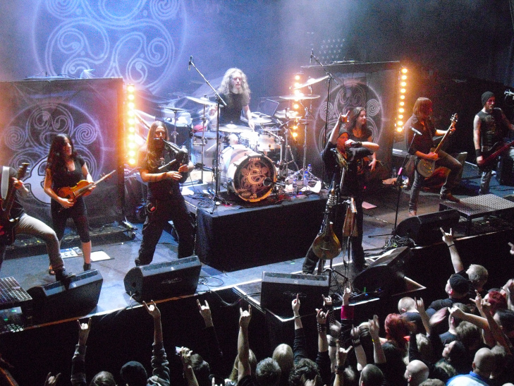 Folk metalowa formacja Eluveitie w Norwegii