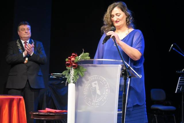 Członkowie Towarzystwa Polsko-Norweskiego w Stavanger podczas wręczenia Nagrody Prezydenta Elbląga za 2016 rok.