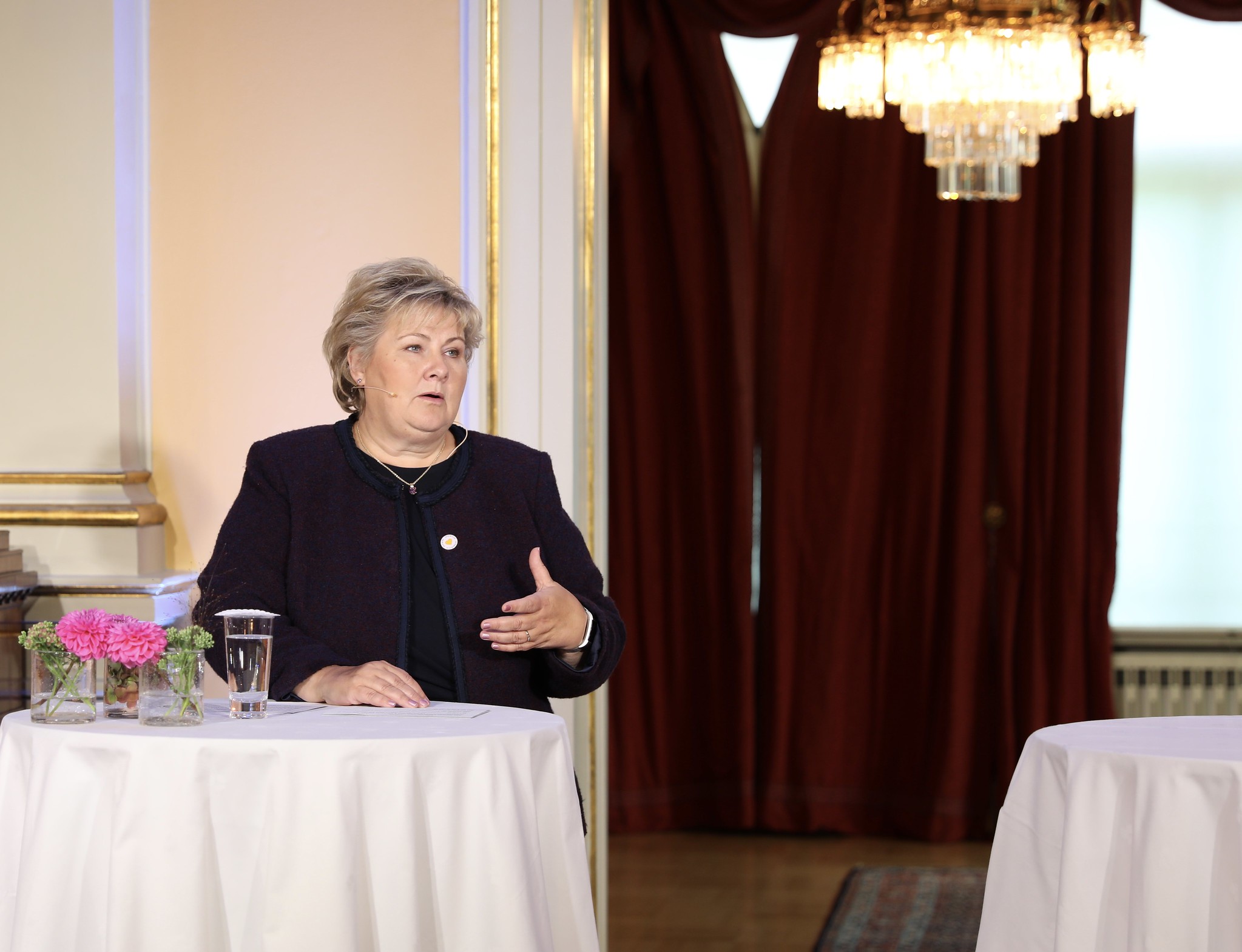 Premier podczas konferencji powiedziała, że Norwegia zamierza walczyć o każde życie.