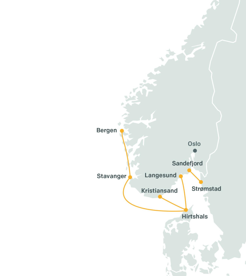 Trasy Fjord Line