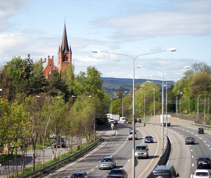 Høvik, E18