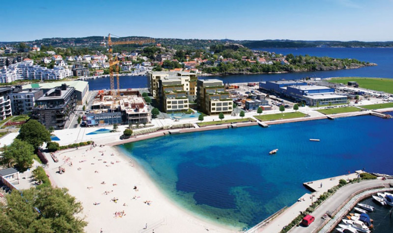 Kąpielisko w Kristiansand.
