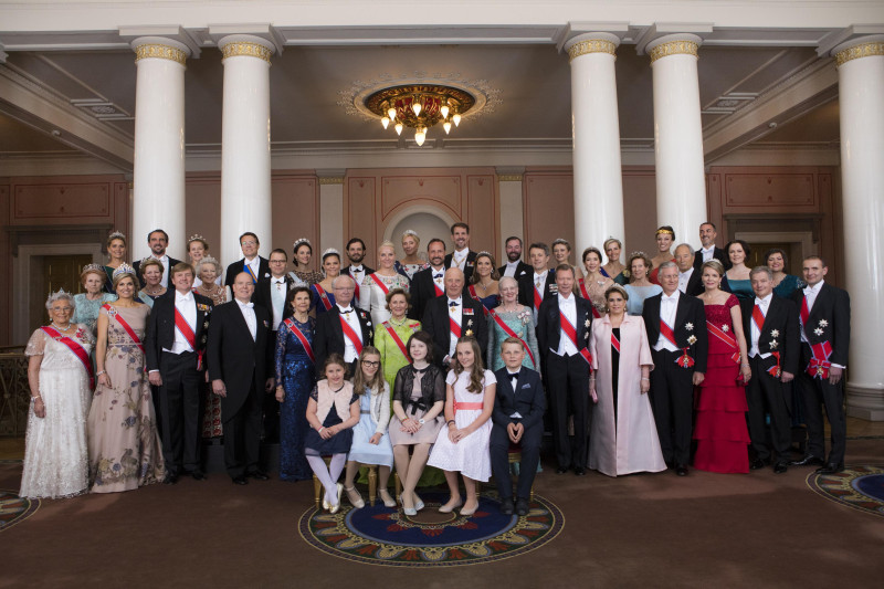 Zdjęcie pochodzi z uroczystości obchodów 80 urodzin pary królewskiej w 2017 roku.