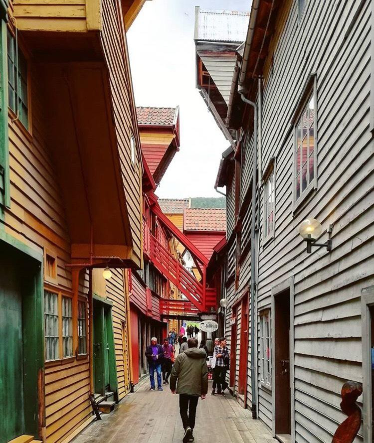 Bryggen w Bergen