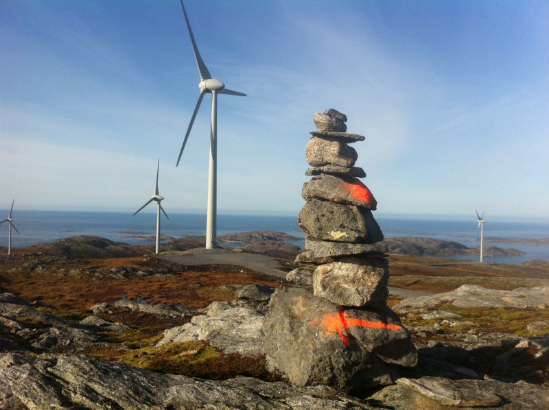 Produkcja energii na farmach wiatrowych w Norwegii w 2018 roku zaliczyła rekordowy skok.