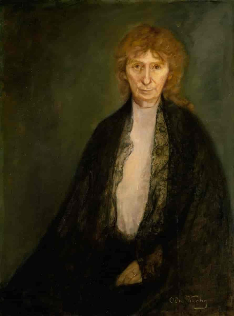 portret Vullum prawdopodobnie z 1906 r., Muzeum Narodowe.