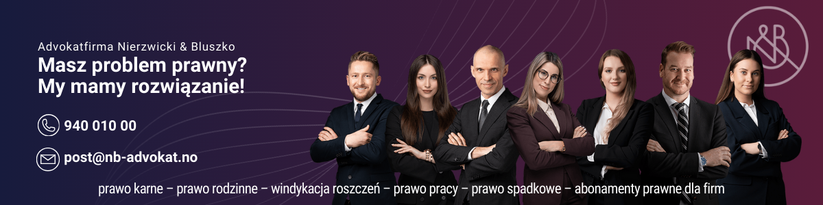 Advokat Nierzwicki & Bluszko AS Advokat Nierzwicki & Bluszko AS