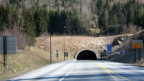 Tunel Oslofjord zamknięty na dwa tygodnie. Będzie wymiana oświetlenia