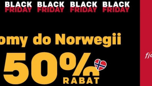 Black Friday 2018: bilety promowe Fjord Line tańsze aż o połowę