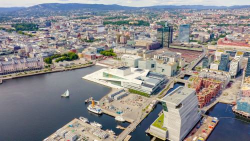 Radni uważają Oslo za zbyt szare. Chcą tchnąć więcej kolorów w stołeczną architekturę