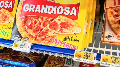 Mrożona pizza nie ma sobie równych. Z roku na rok Norwegowie pochłaniają jej coraz więcej 