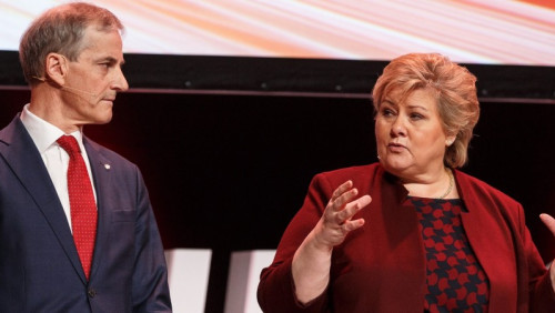 Trwa polityczna wojna o fotel premiera. Støre czy Solberg: kto z nich będzie rządził Norwegią? 