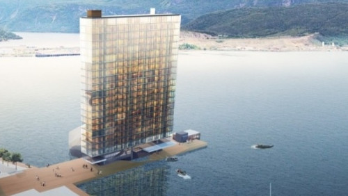 78 metrów i 24 piętra – powstanie najwyższy hotel w Północnej Norwegii