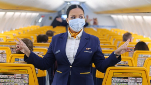 Ryanair notuje olbrzymie straty: liczba pasażerów spadła niemal do zera
