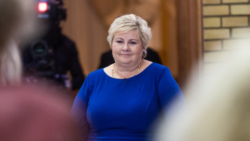 Erna Solberg po przegranej w wyborach gratuluje rywalowi. Już myśli o rewanżu za cztery lata