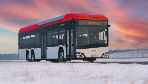Autobus stworzony z myślą o Skandynawii: Norwegowie testują bezemisyjną nowość od Solarisa