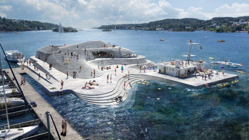 Nietypowy prezent na 300. urodziny: Arendal otrzyma odnowione portowe kąpielisko