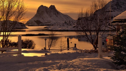 Białe święta w Norwegii? Tylko na Północy