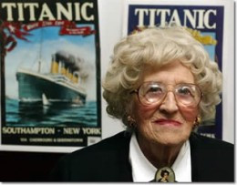 Ostatnia pasażerka Titanica  nie żyje