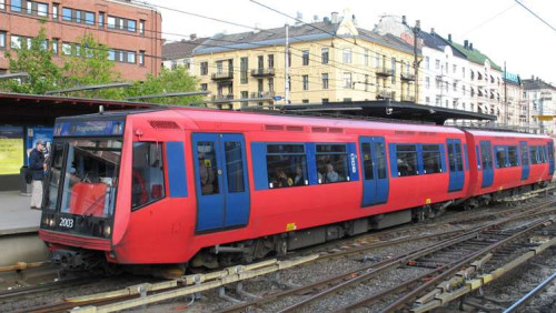 Duże opóźnienia metra w Oslo 