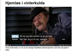 Polscy bezdomni na ulicach Oslo: 