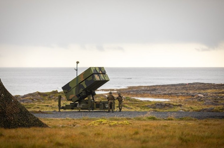 Ćwiczenia obrony powietrznej na Andøya w 2021