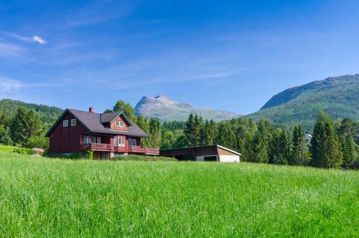 Niektóre norweskie domki letniskowe maja taką samą powierzchnię jak mieszkania Niektóre norweskie domki letniskowe maja taką samą powierzchnię jak mieszkania
