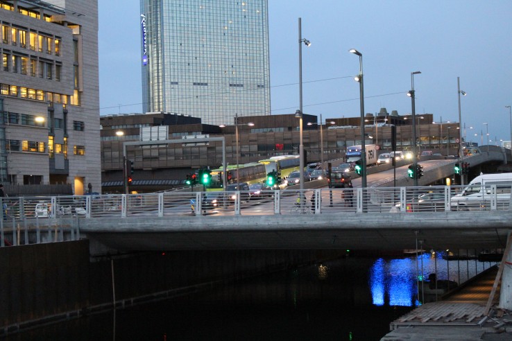 Ruch samochodowy w Oslo