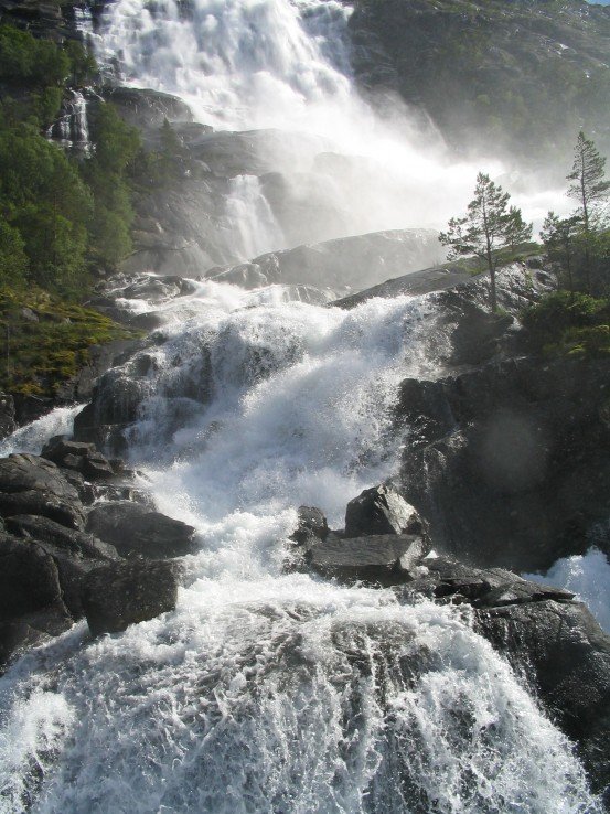 wodospad Langfoss