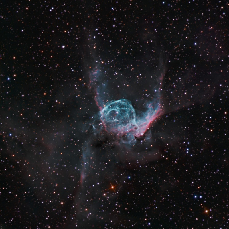 Mgławica NGC 2359 nazywana również 