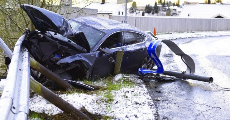audi rozbite przez Northuga